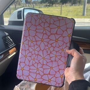 Casetify Pink and Yellow Floral Tablet Cover